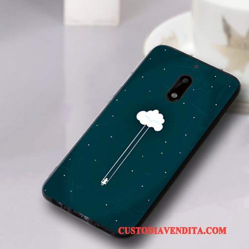 Custodia Nokia 6 Silicone Anti-cadutatelefono, Cover Nokia 6 Morbido Macchiati