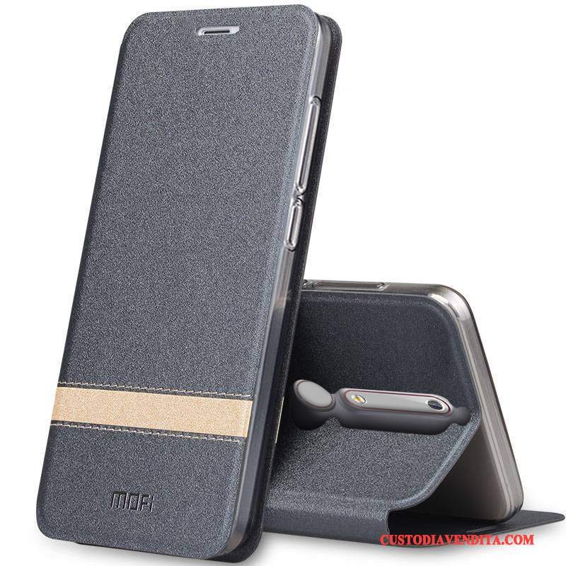 Custodia Nokia 6 Silicone Morbido Tutto Incluso, Cover Nokia 6 Pelle Orotelefono