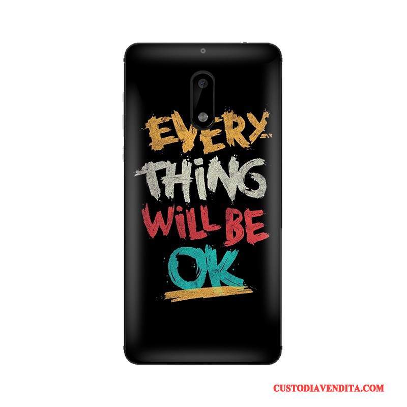 Custodia Nokia 6 Silicone Personalizzatelefono, Cover Nokia 6 Protezione Sottile Morbido