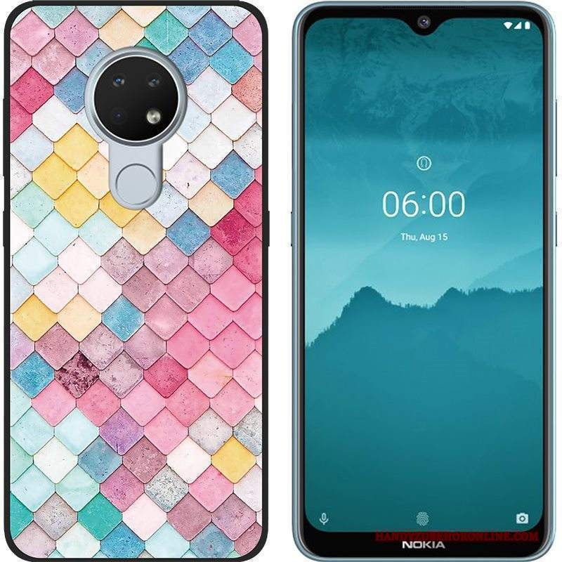 Custodia Nokia 7.2 Colore Macchiati Morbido, Cover Nokia 7.2 Creativo Tendenza Vendita Calda