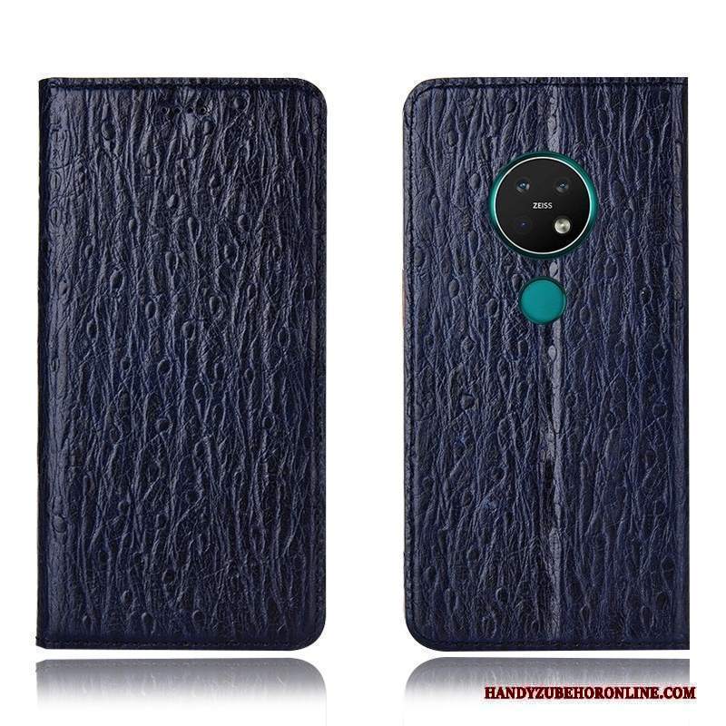 Custodia Nokia 7.2 Folio Tutto Incluso Uccello, Cover Nokia 7.2 Pelle Anti-caduta Modello