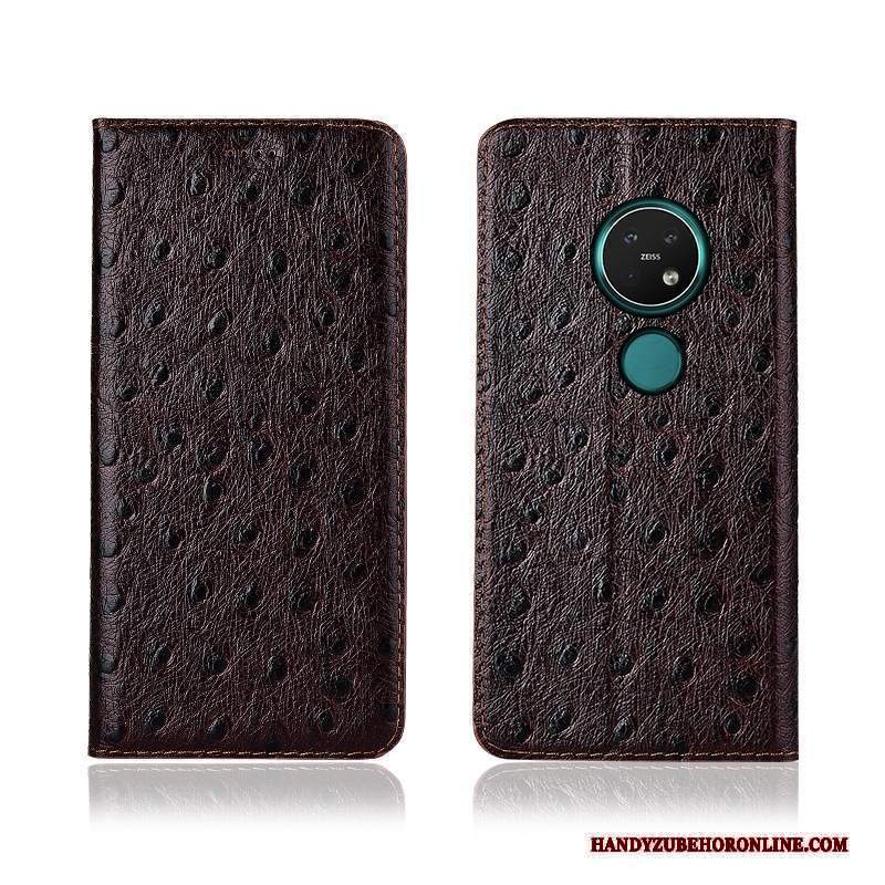 Custodia Nokia 7.2 Folio Tutto Inclusotelefono, Cover Nokia 7.2 Pelle Modello Anti-caduta