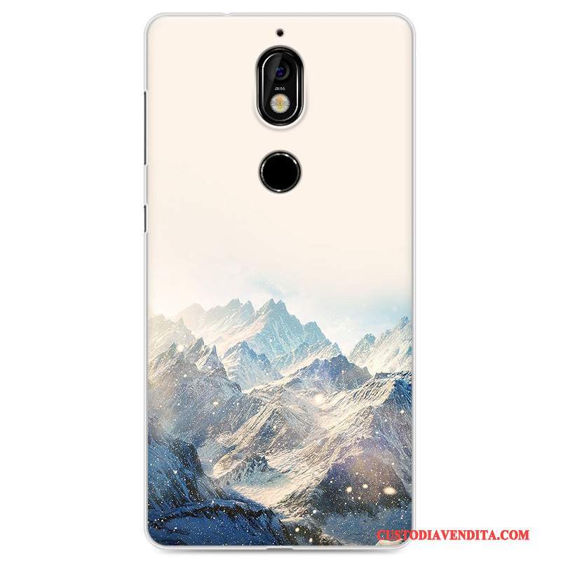 Custodia Nokia 7 Colore Telefono Tutto Incluso, Cover Nokia 7 Silicone Tendenza Morbido