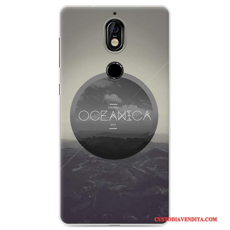 Custodia Nokia 7 Colore Telefono Tutto Incluso, Cover Nokia 7 Silicone Tendenza Morbido