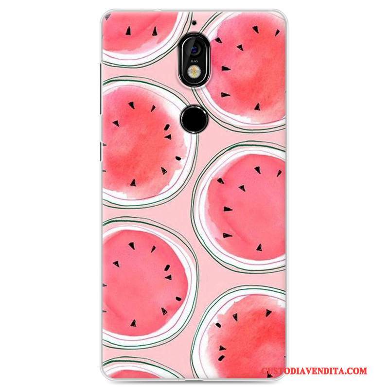 Custodia Nokia 7 Colore Telefono Tutto Incluso, Cover Nokia 7 Silicone Tendenza Morbido