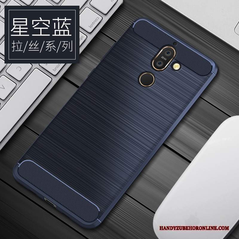 Custodia Nokia 7 Plus Creativo Tendenza Morbido, Cover Nokia 7 Plus Silicone Telefono Di Personalità