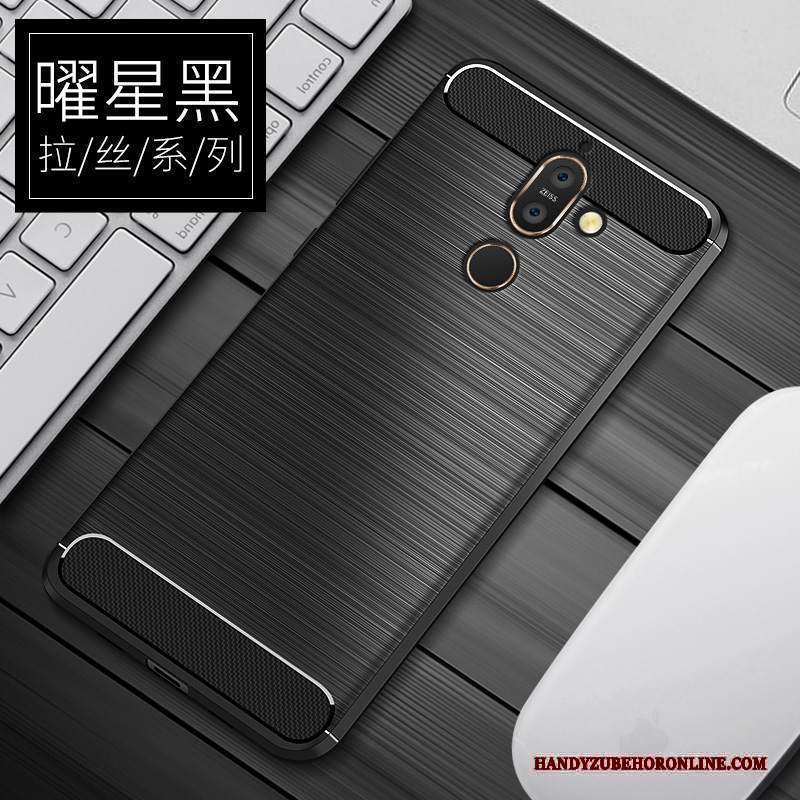 Custodia Nokia 7 Plus Creativo Tendenza Morbido, Cover Nokia 7 Plus Silicone Telefono Di Personalità