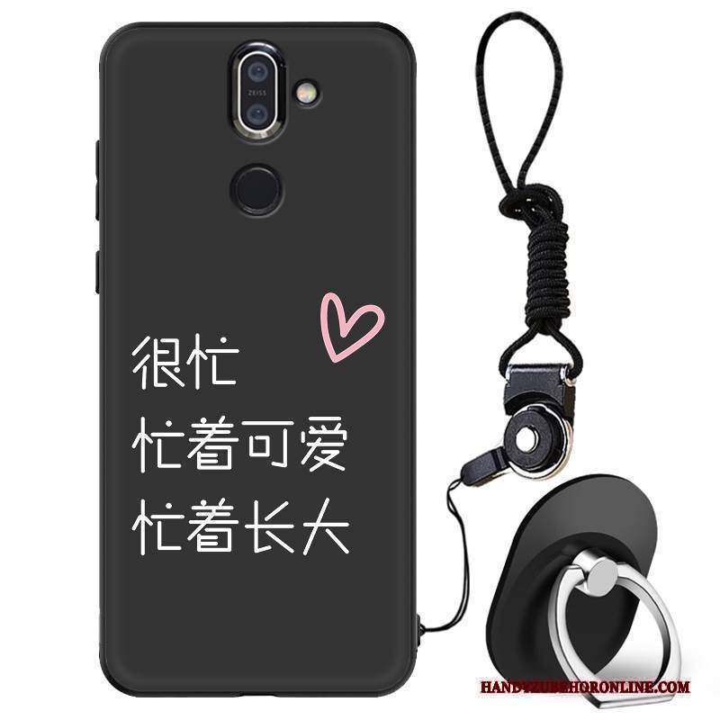 Custodia Nokia 7 Plus Silicone Anti-caduta Tendenza, Cover Nokia 7 Plus Moda Morbidotelefono