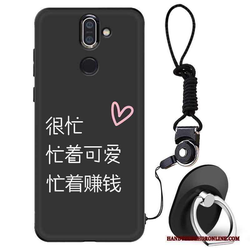 Custodia Nokia 7 Plus Silicone Anti-caduta Tendenza, Cover Nokia 7 Plus Moda Morbidotelefono