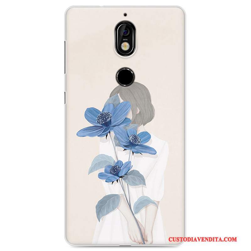 Custodia Nokia 7 Protezione Fresco Arte, Cover Nokia 7 Telefono Chiaro