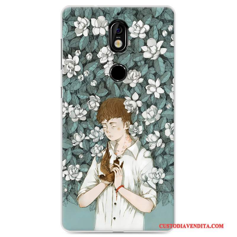 Custodia Nokia 7 Protezione Fresco Arte, Cover Nokia 7 Telefono Chiaro