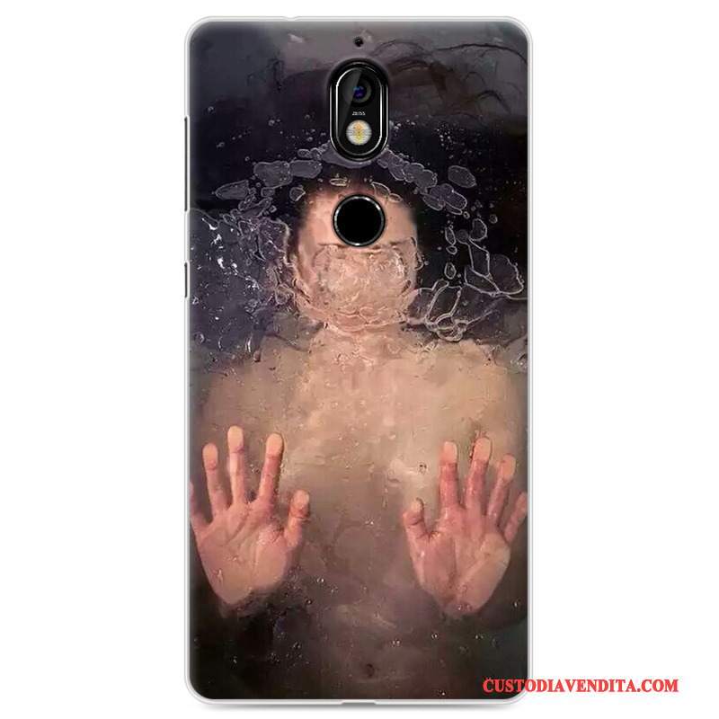 Custodia Nokia 7 Protezione Tendenza Morbido, Cover Nokia 7 Colore Amantitelefono