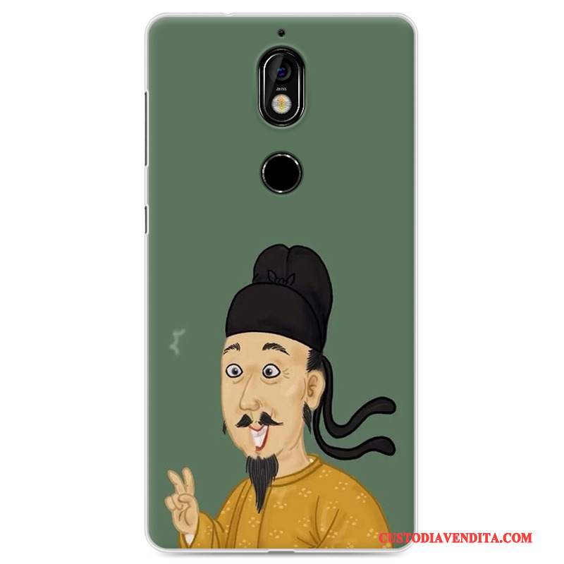 Custodia Nokia 7 Protezione Tendenza Morbido, Cover Nokia 7 Colore Amantitelefono