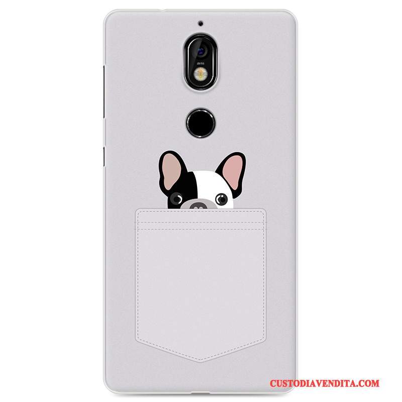 Custodia Nokia 7 Silicone Tutto Incluso Anti-caduta, Cover Nokia 7 Cartone Animato Tendenza Morbido