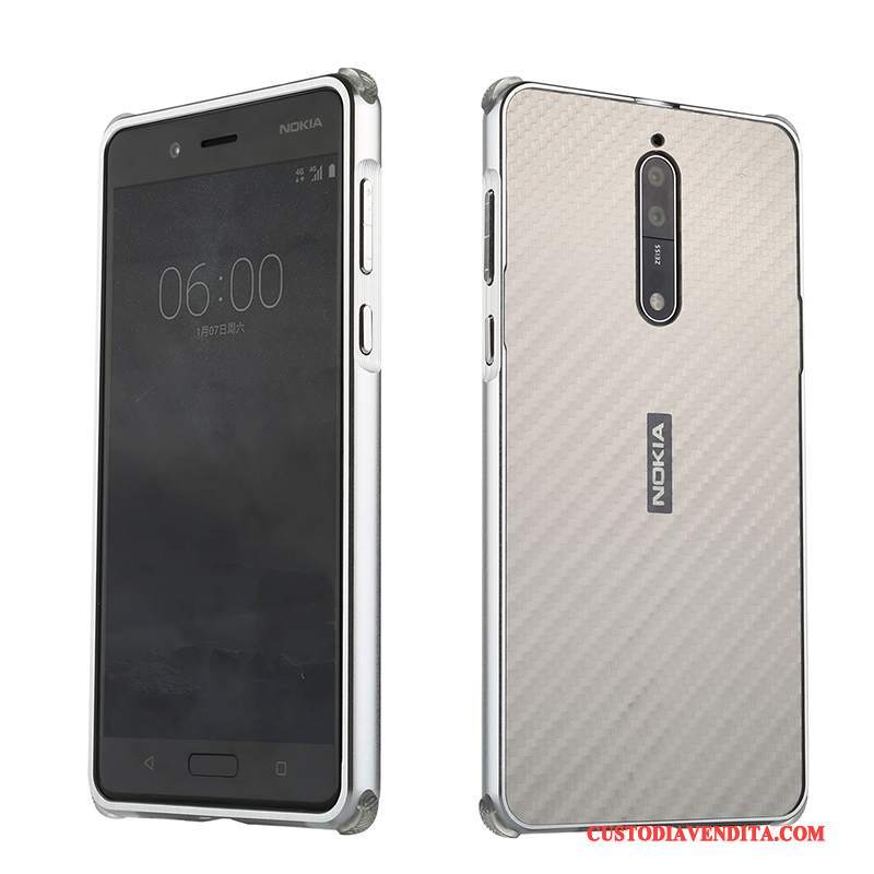 Custodia Nokia 8 Creativo Tutto Incluso Telaio, Cover Nokia 8 Protezione Anti-caduta Tendenza