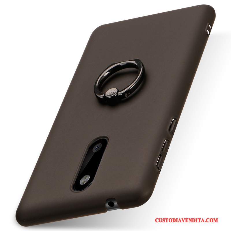 Custodia Nokia 8 Protezione Rossotelefono, Cover Nokia 8 Ring Modello