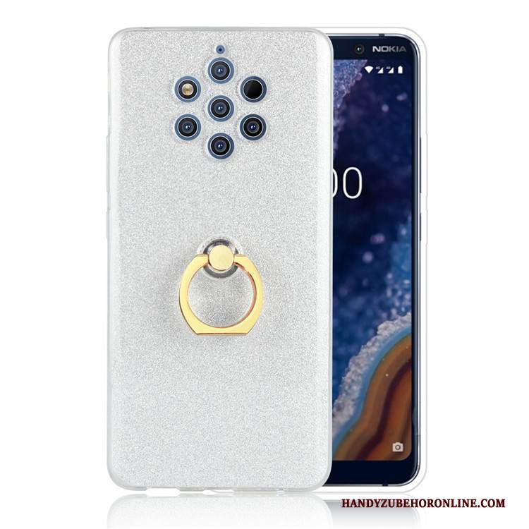 Custodia Nokia 9 Pureview Grigiotelefono, Cover Nokia 9 Pureview Ring Affari