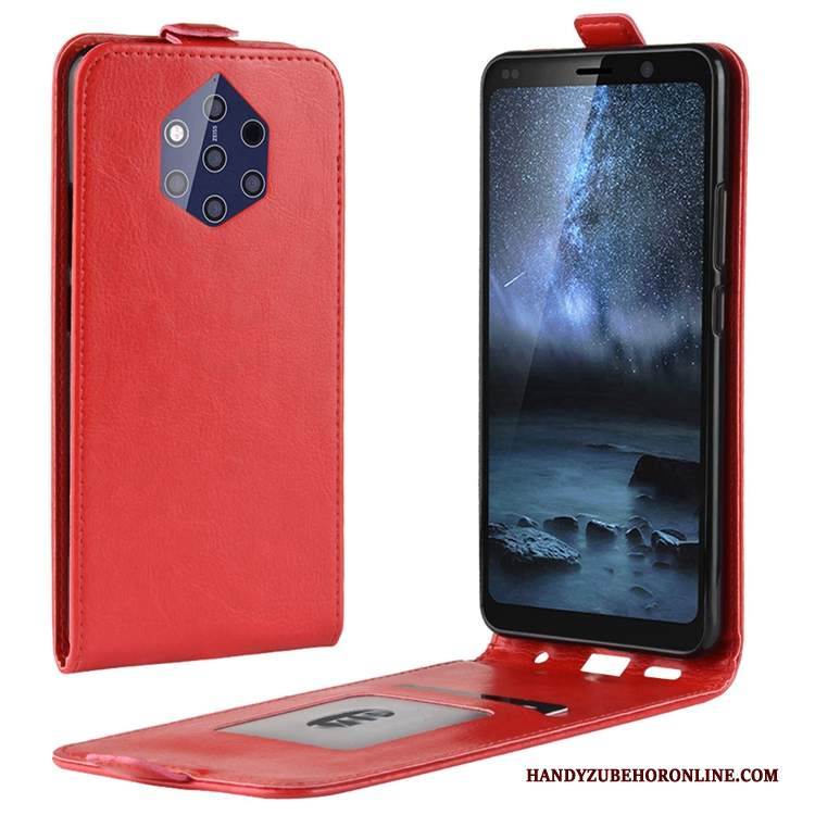 Custodia Nokia 9 Pureview Pelle Cartatelefono, Cover Nokia 9 Pureview Folio