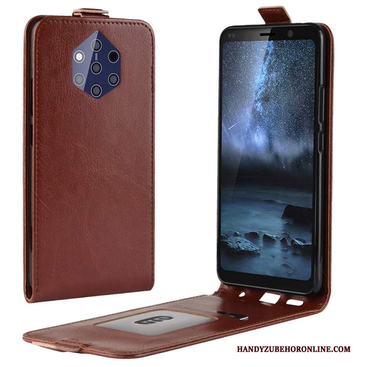 Custodia Nokia 9 Pureview Pelle Cartatelefono, Cover Nokia 9 Pureview Folio