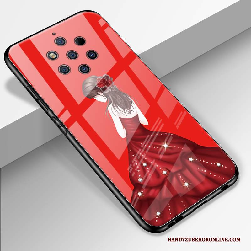 Custodia Nokia 9 Pureview Silicone Anti-caduta Tutto Incluso, Cover Nokia 9 Pureview Protezione Personalizza Garza