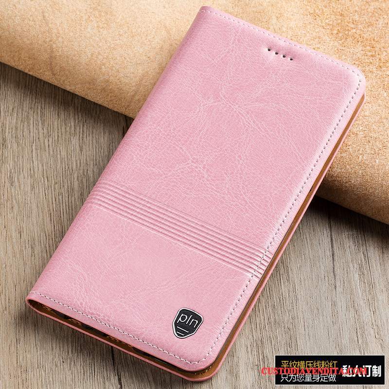 Custodia Redmi 5a Pelle Alto Rosso, Cover Redmi 5a Protezione Piccolatelefono