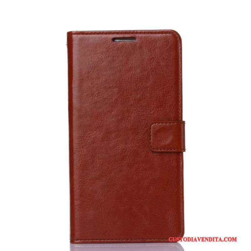 Custodia Redmi 5a Pelle Telefono Anti-caduta, Cover Redmi 5a Folio Blu Rosso