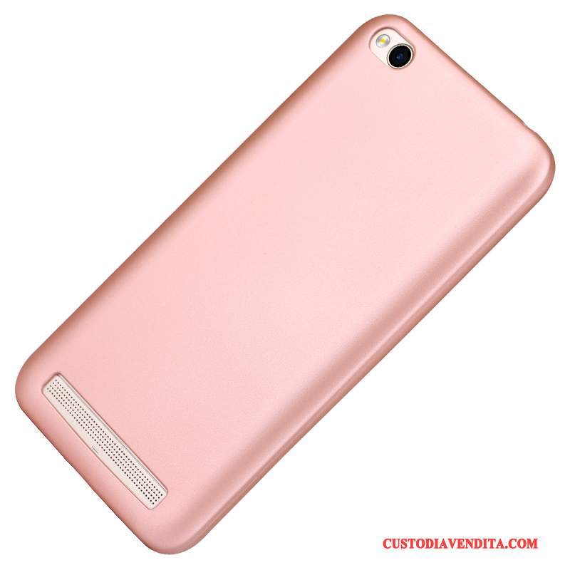 Custodia Redmi 5a Silicone Rosso Anti-caduta, Cover Redmi 5a Protezione Tendenza Sottili