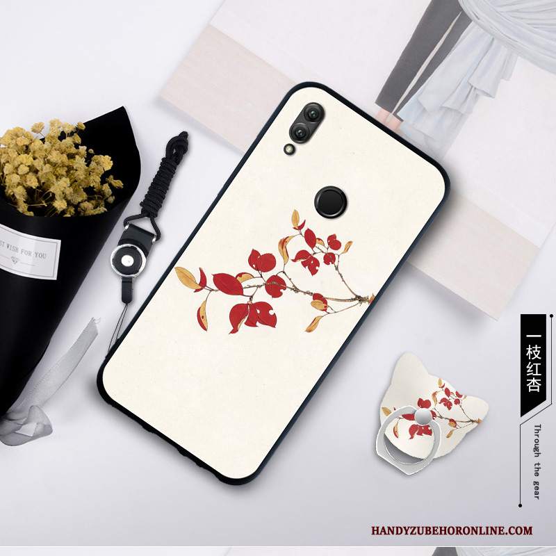 Custodia Redmi 7 Anti-caduta Morbido, Cover Redmi 7 Rosso Piccola