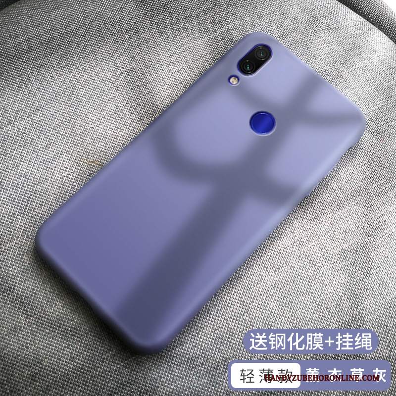 Custodia Redmi 7 Morbido Ornamenti Appesi, Cover Redmi 7 Giallotelefono