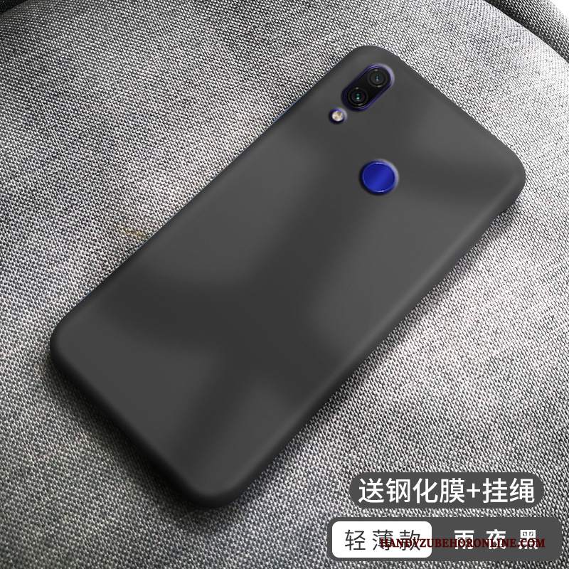 Custodia Redmi 7 Morbido Ornamenti Appesi, Cover Redmi 7 Giallotelefono