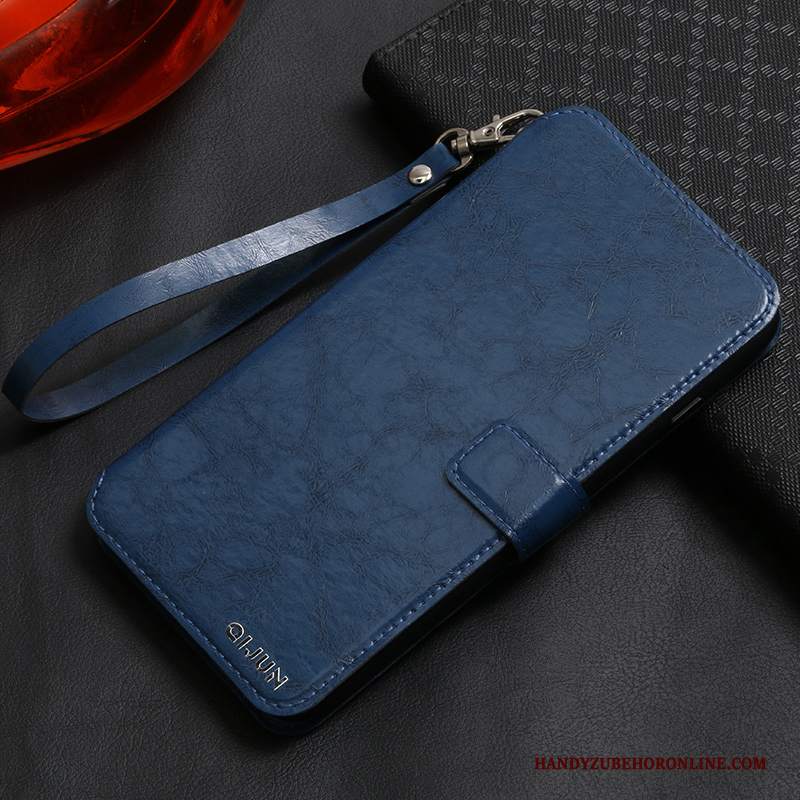 Custodia Redmi 7 Pelle Giallo Piccola, Cover Redmi 7 Protezione Anti-caduta Tutto Incluso