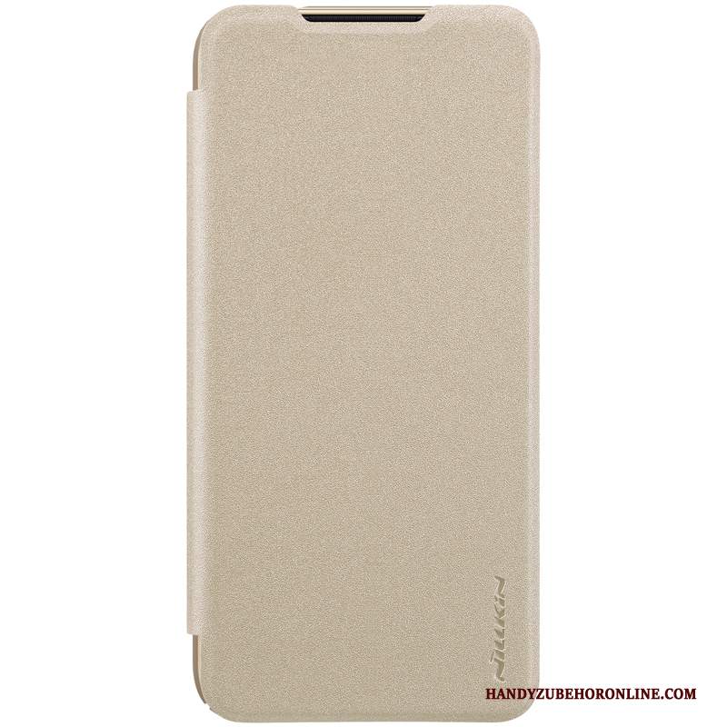 Custodia Redmi 7 Protezione Piccola Oro, Cover Redmi 7 Pelle Modello Leggere