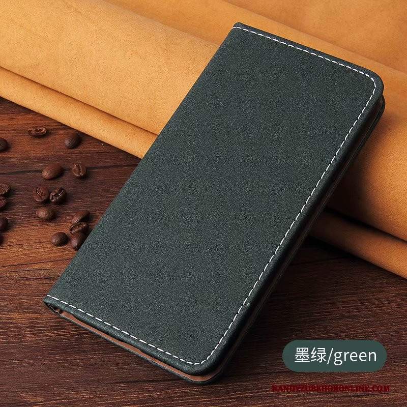 Custodia Redmi 7a Pelle High End Carta, Cover Redmi 7a Folio Piegare Macchiati