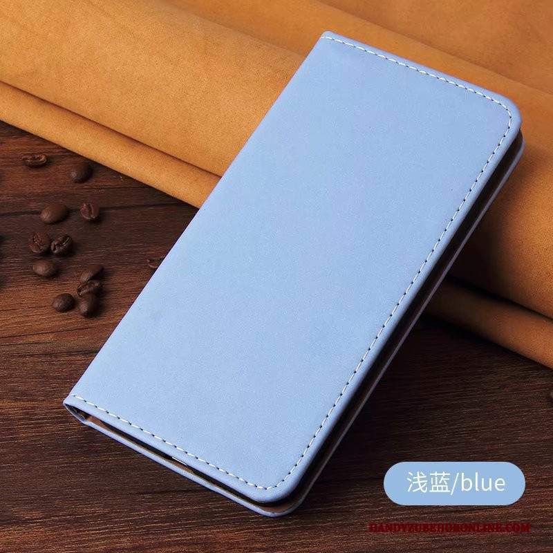 Custodia Redmi 7a Pelle High End Carta, Cover Redmi 7a Folio Piegare Macchiati