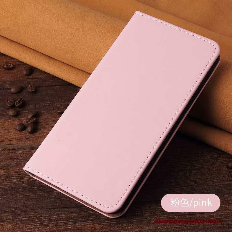 Custodia Redmi 7a Pelle High End Carta, Cover Redmi 7a Folio Piegare Macchiati