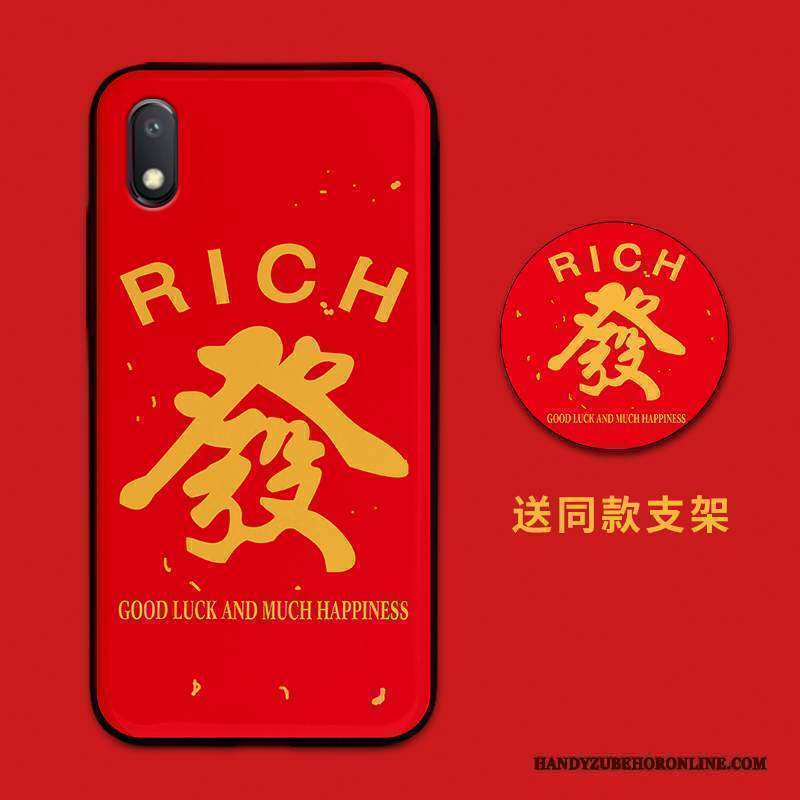 Custodia Redmi 7a Protezione Specchio Amanti, Cover Redmi 7a Cartone Animato Telefono Difficile