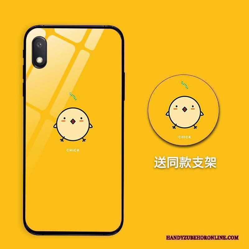 Custodia Redmi 7a Silicone Animale Amanti, Cover Redmi 7a Cartone Animato Specchio Anti-caduta