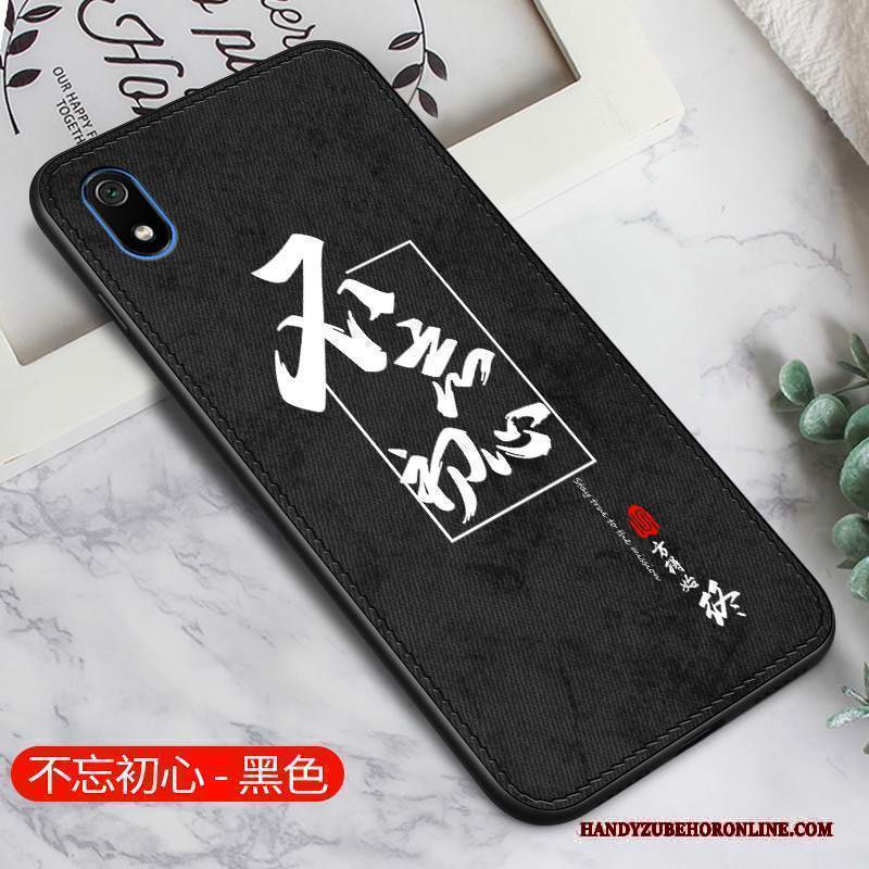 Custodia Redmi 7a Silicone Grigio Piccola, Cover Redmi 7a Creativo Modellotelefono