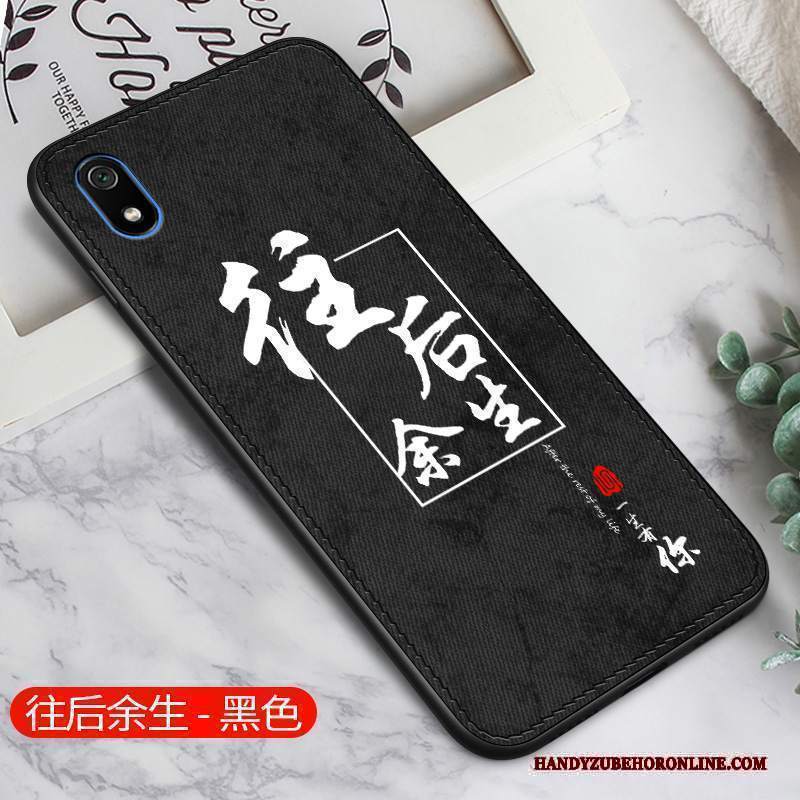 Custodia Redmi 7a Silicone Grigio Piccola, Cover Redmi 7a Creativo Modellotelefono