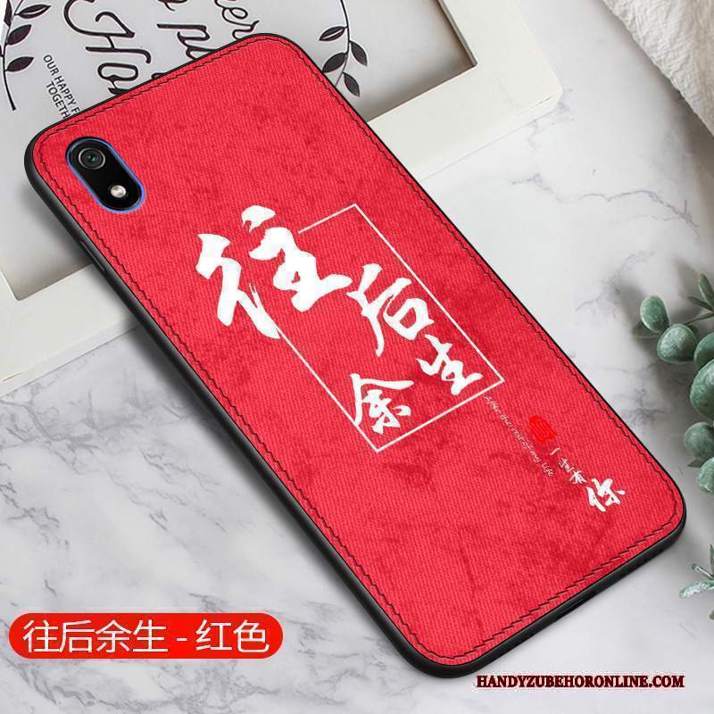 Custodia Redmi 7a Silicone Grigio Piccola, Cover Redmi 7a Creativo Modellotelefono