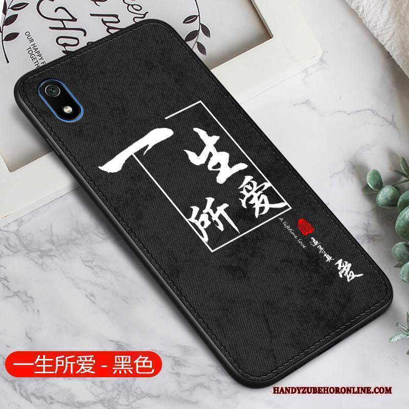 Custodia Redmi 7a Silicone Grigio Piccola, Cover Redmi 7a Creativo Modellotelefono