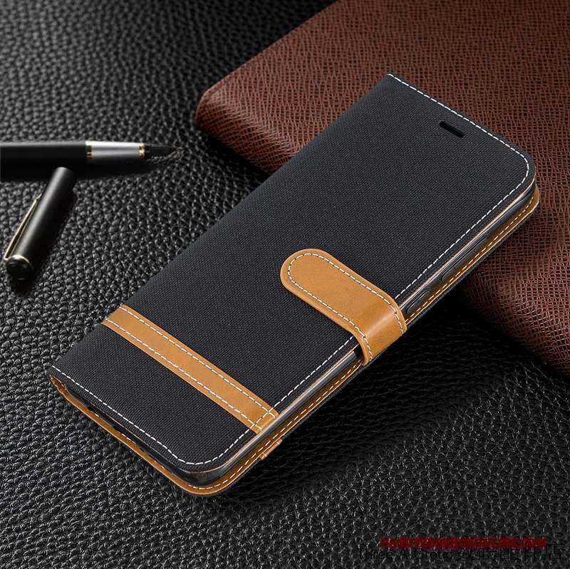 Custodia Redmi 8 Pelle Carta Affari, Cover Redmi 8 Folio Rossotelefono