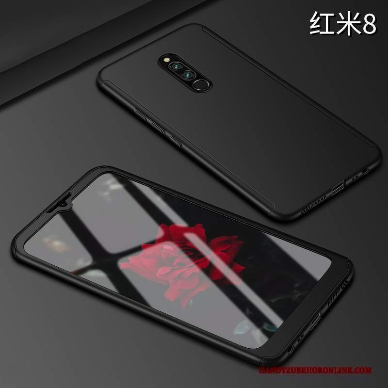 Custodia Redmi 8 Protezione Macchiatitelefono, Cover Redmi 8 Rosso Anti-caduta