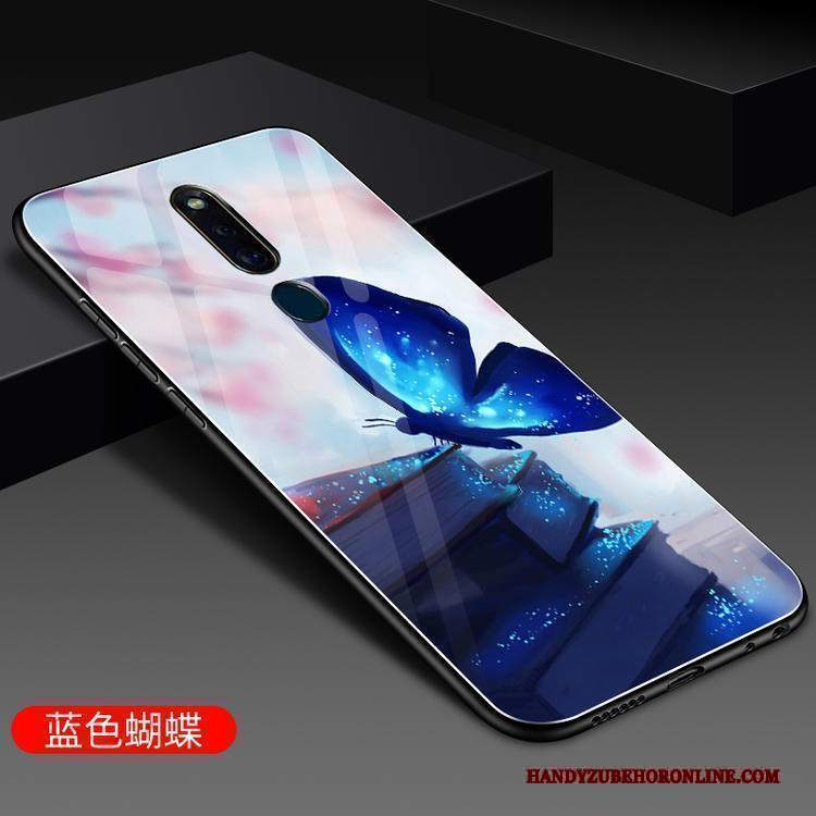 Custodia Redmi 8 Protezione Specchio Difficile, Cover Redmi 8 Creativo Blu Anti-caduta