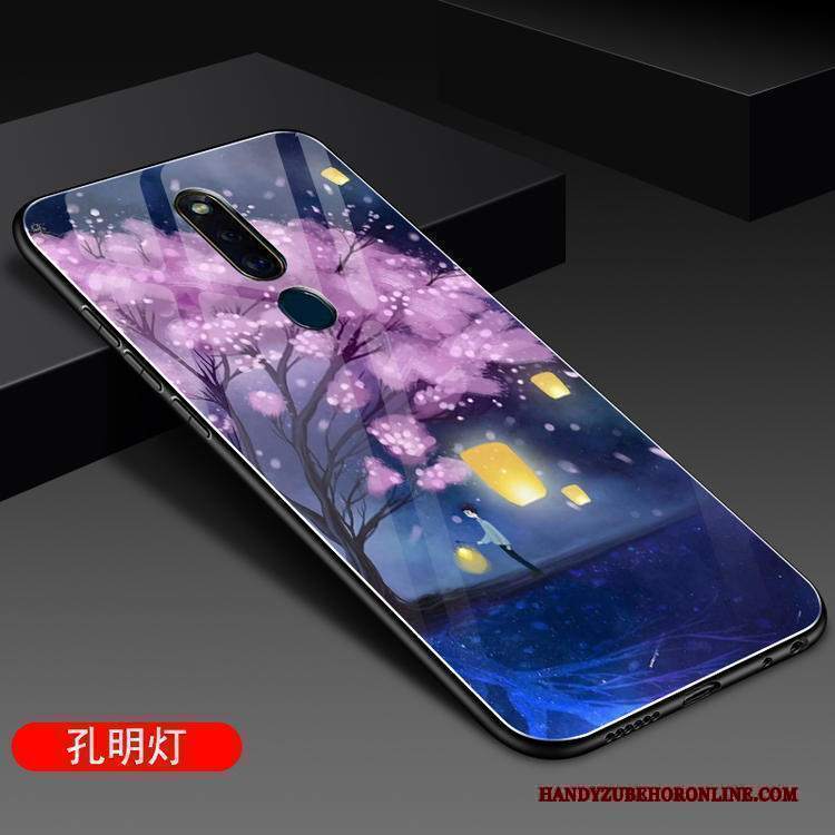 Custodia Redmi 8 Protezione Specchio Difficile, Cover Redmi 8 Creativo Blu Anti-caduta