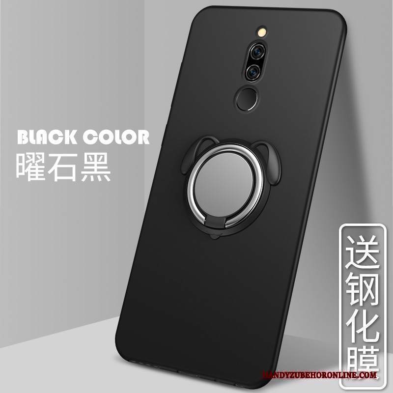 Custodia Redmi 8 Silicone Macchiati Ring, Cover Redmi 8 Protezione Blutelefono