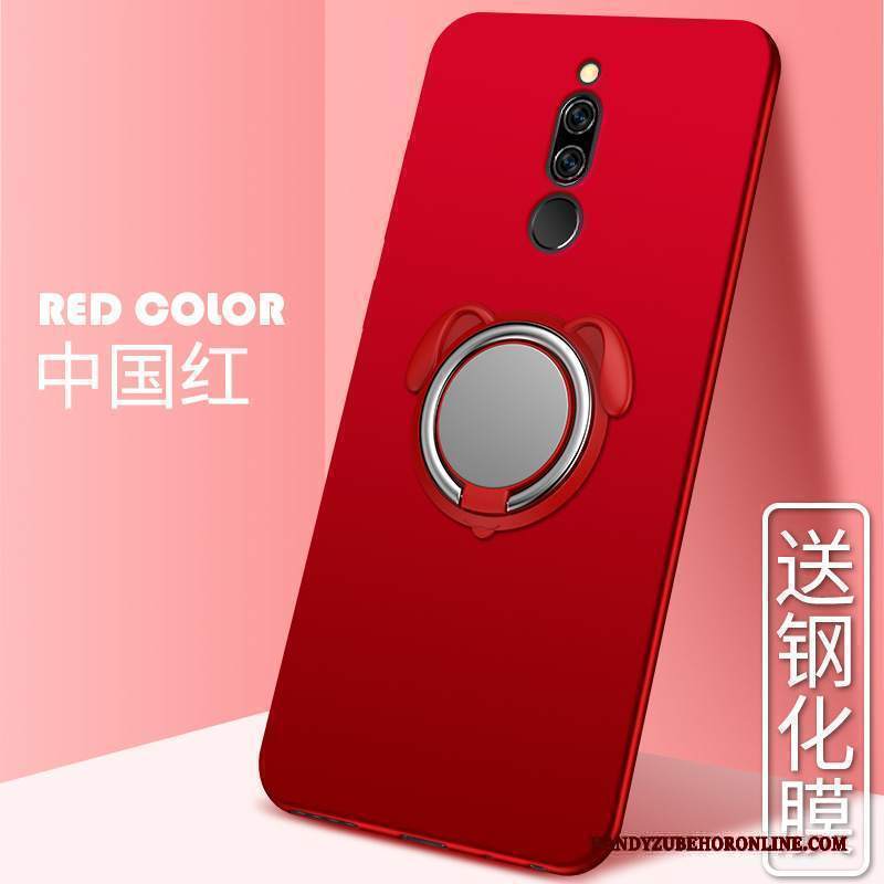 Custodia Redmi 8 Silicone Macchiati Ring, Cover Redmi 8 Protezione Blutelefono