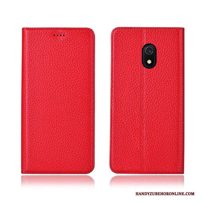 Custodia Redmi 8a Folio Nuovo Anti-caduta, Cover Redmi 8a Protezione Piccola Morbido