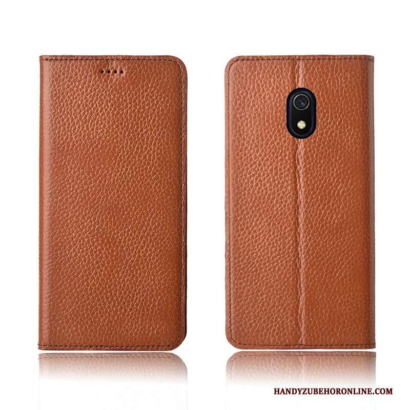 Custodia Redmi 8a Folio Nuovo Anti-caduta, Cover Redmi 8a Protezione Piccola Morbido