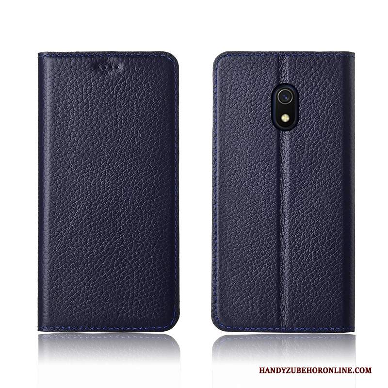 Custodia Redmi 8a Folio Nuovo Anti-caduta, Cover Redmi 8a Protezione Piccola Morbido